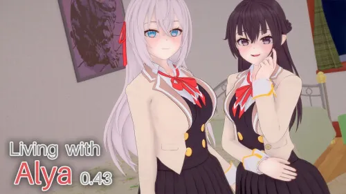 [PC+安卓][日系SLG/汉化/动态/日系]与阿尔雅一起生活 Living with Alya v0.43 [1.97GB]